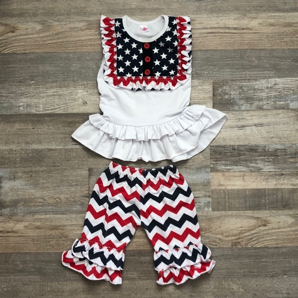 Other - Toddler Red, White, & Blue outfit